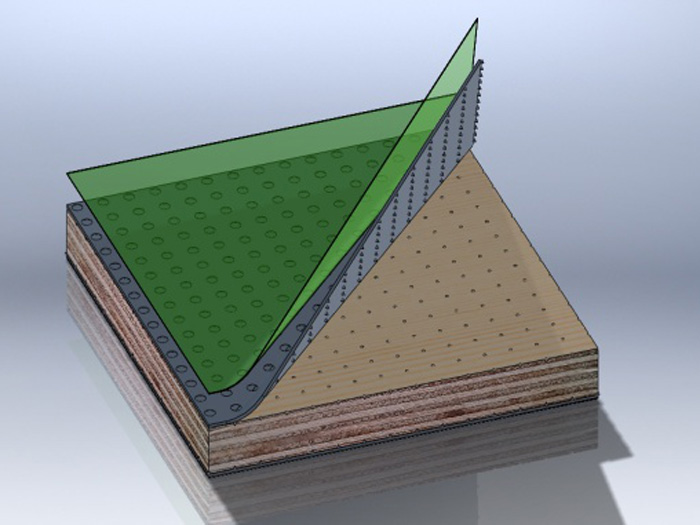 覆塑建筑模板-塑面建筑模板