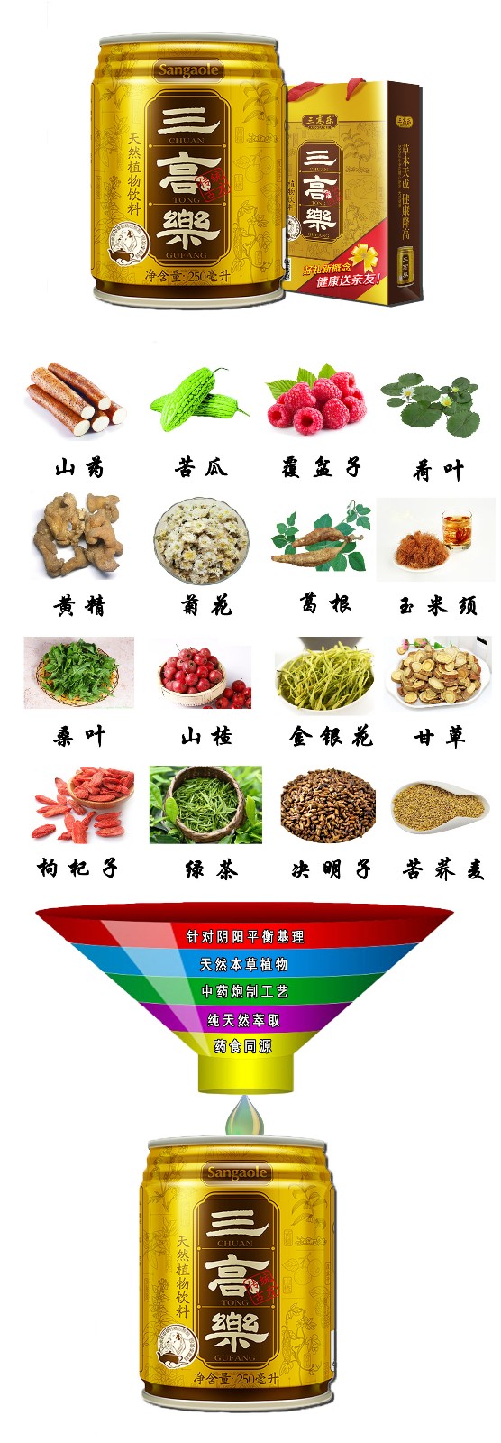 三高乐植物饮料