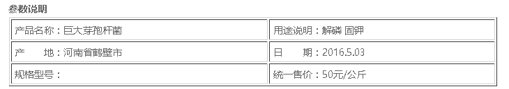 巨大芽孢桿菌