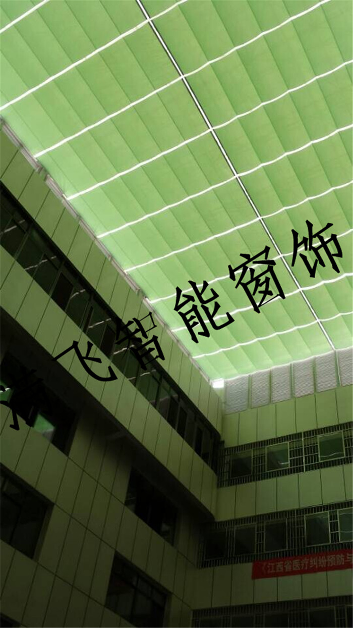 FCS电动天棚帘|天棚帘系列-上海满飞智能窗饰有限公司