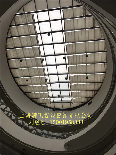 fcs電動遮陽簾|天棚簾系列-上海滿飛智能窗飾有限公司