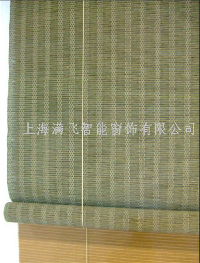 竹木卷帘|电动卷帘系列-上海满飞智能窗饰有限公司