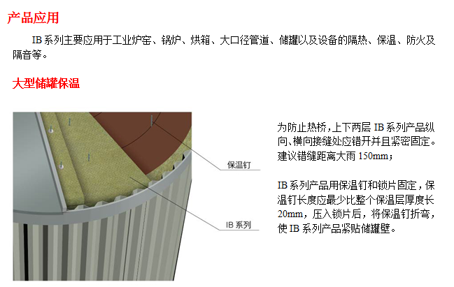 恒盛工业保温岩棉板