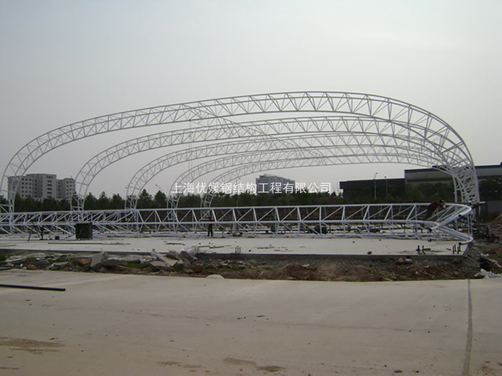 管桁架工程|管桁架构件【-上海优媛钢结构工程有限公司