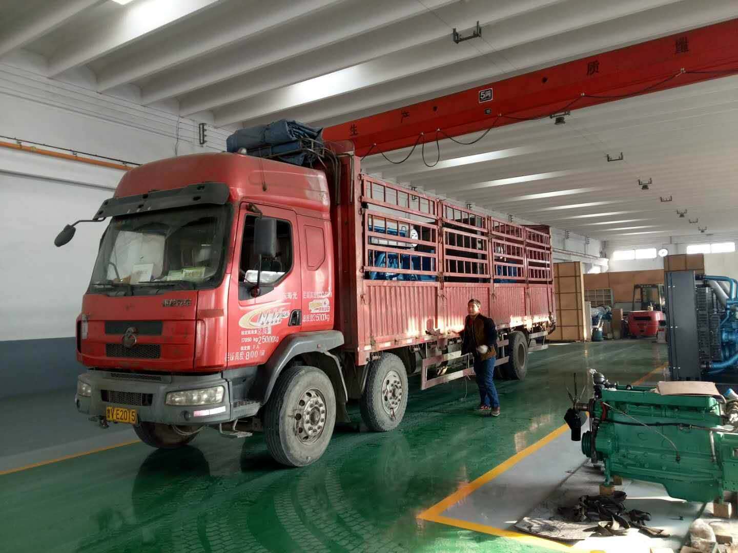 4台潍柴发电机组发往寿光客户|公司动态-潍坊奔马动力设备有限公司