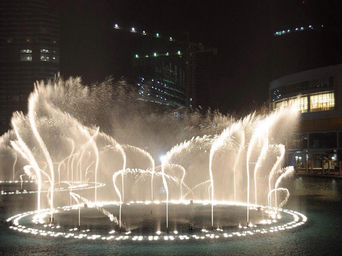 锦屏公园喷泉图片